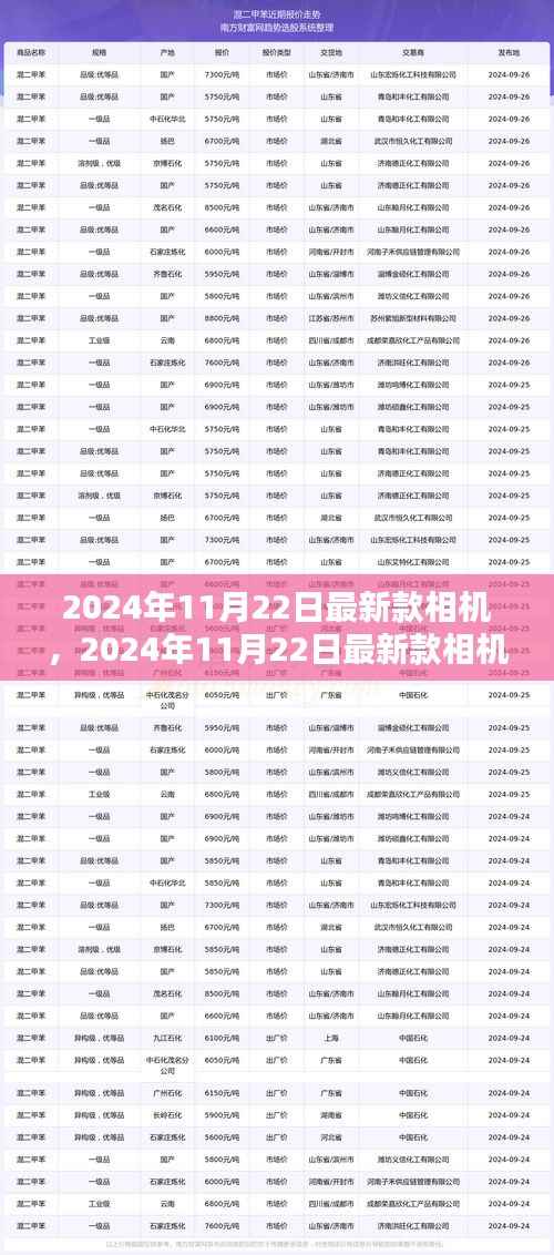 科技与艺术的完美融合,最新款相机发布于2024年11月22日