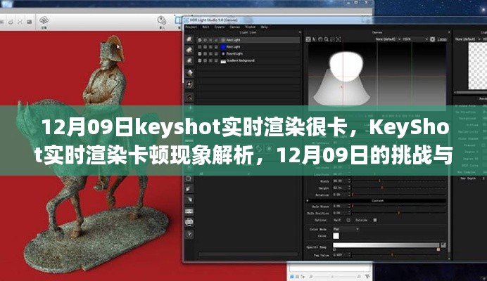 KeyShot实时渲染卡顿解析,12月09日的挑战与影响