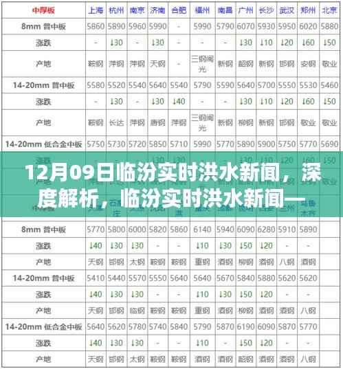 12月09日临汾实时洪水新闻全方位解读,特性、体验、竞品对比及用户群体分析